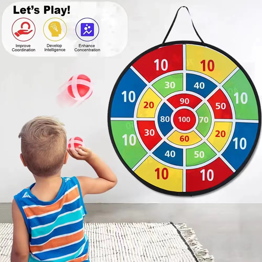 Kids Outdoor Garden Toys - Grand jeu de fléchettes pour enfants