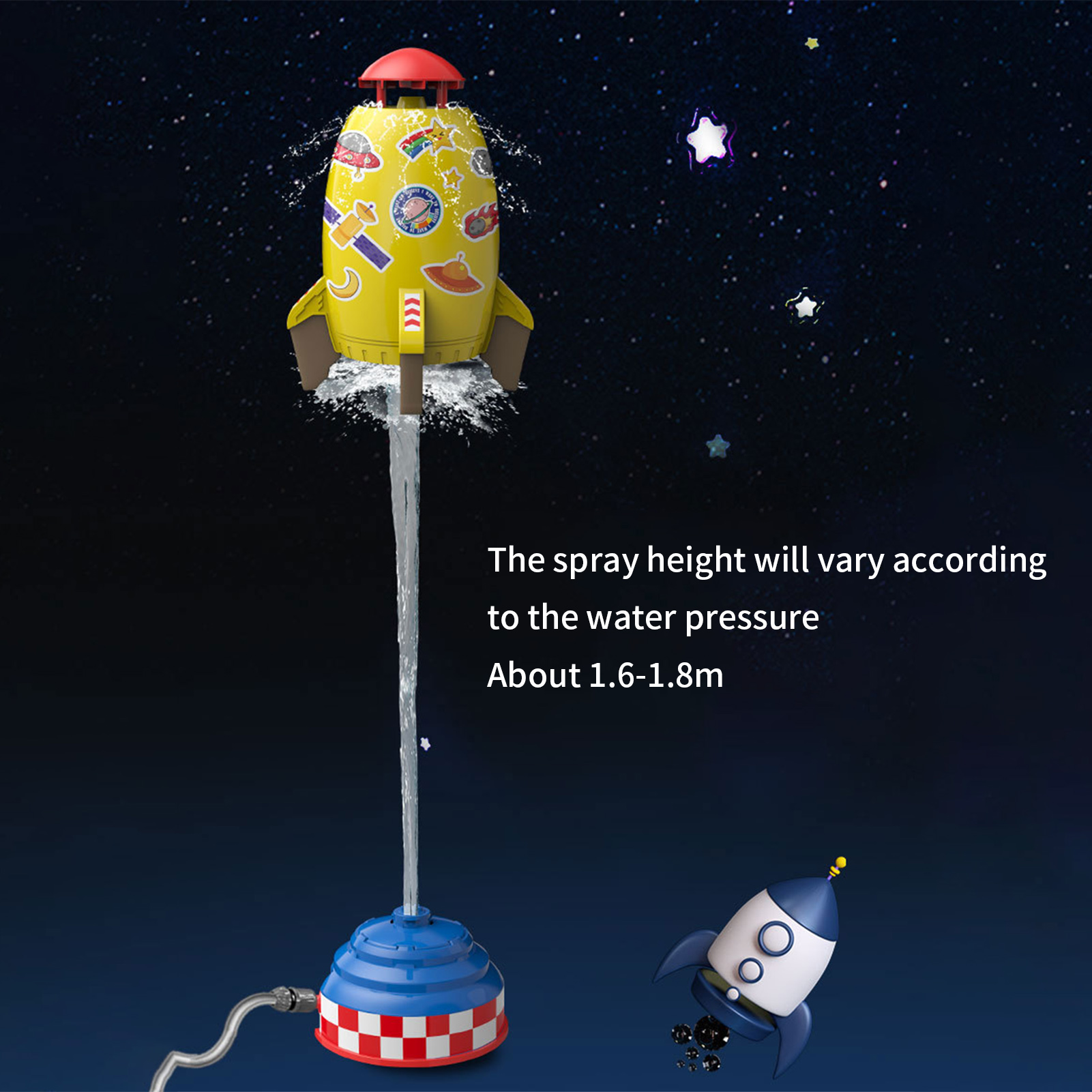 Kids Outdoor Garden Toys - Lanceur de fusée d'été, jouets d'extérieur,