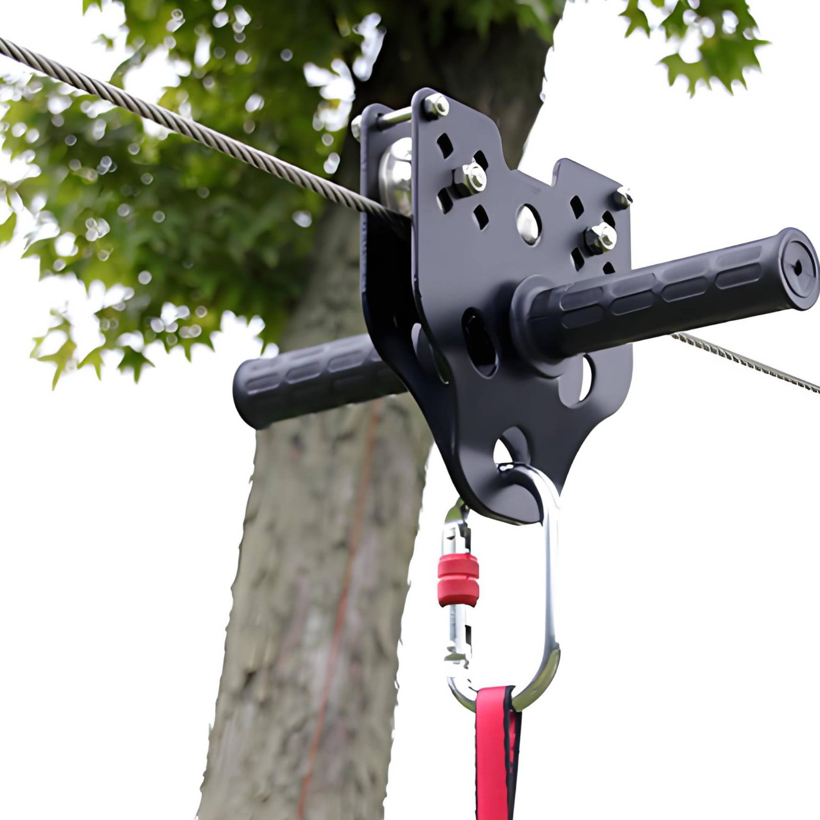 Kids Outdoor Zipline - Kit de poulie de zipline pour