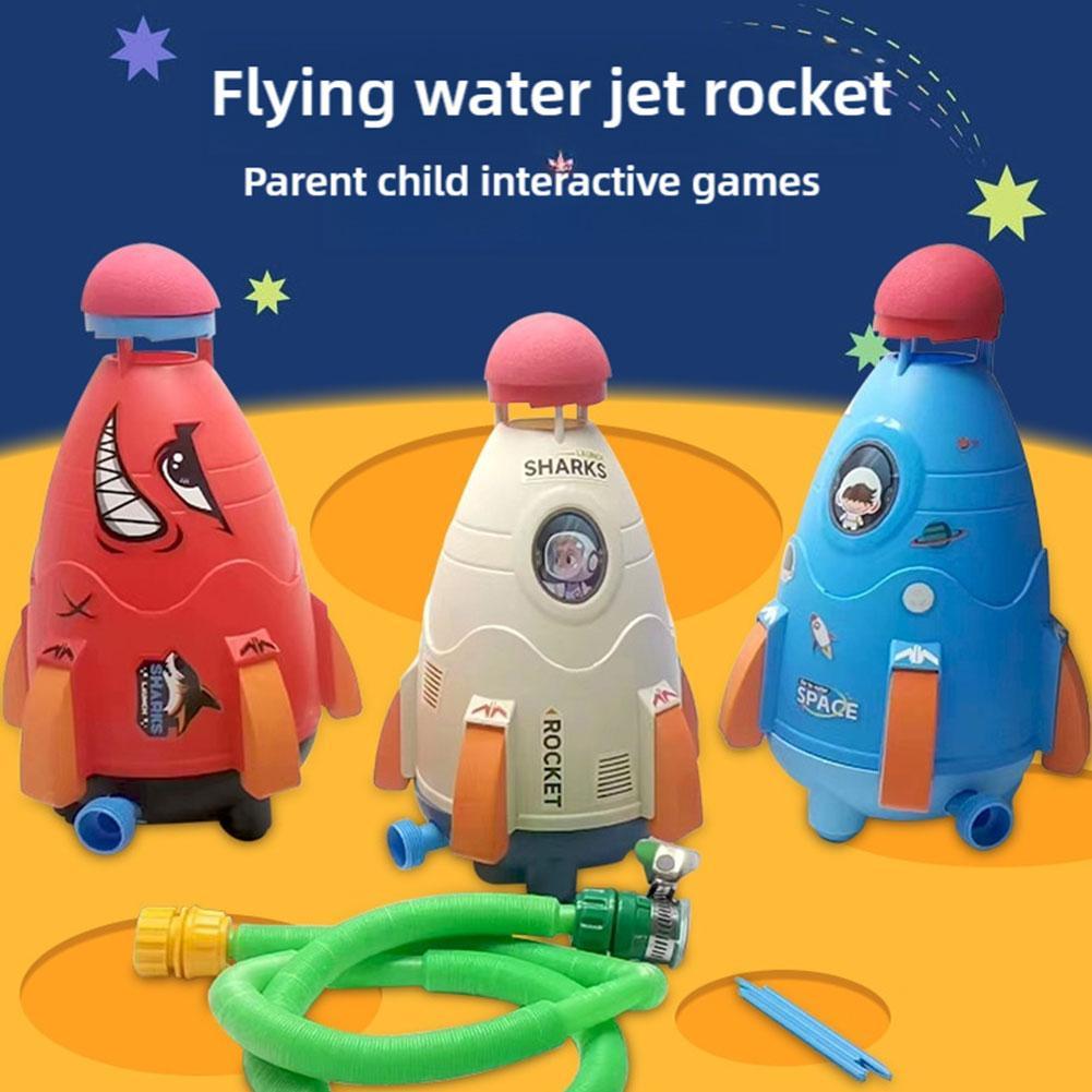 Kids Outdoor Garden Toys - Lanceur de fusée jouets arroseurs d'eau
