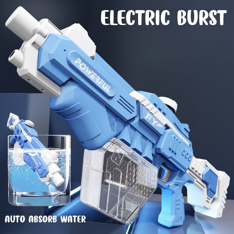Kids Outdoor Garden Toys - Pistolet à eau électrique à rafale