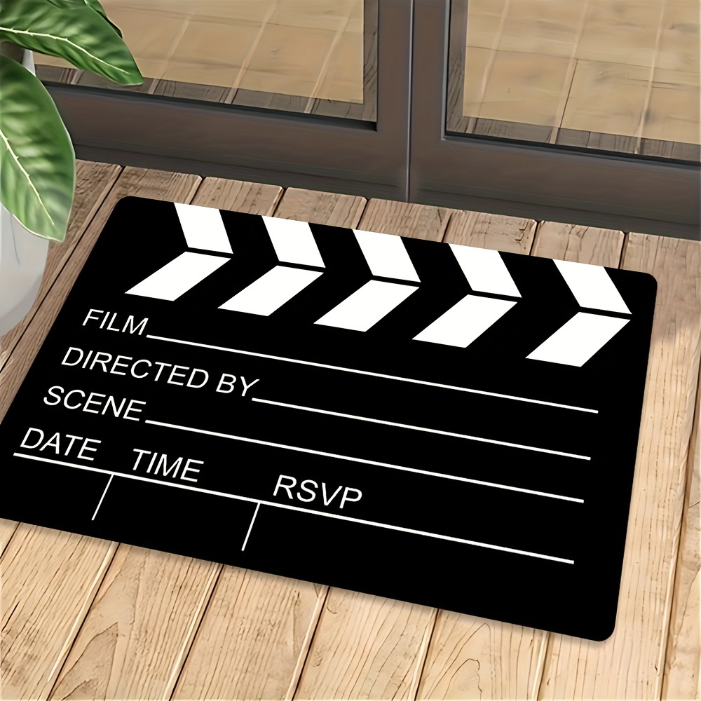 Kids Outdoor Movie Night - Tapis de cinéma vintage pour soirée