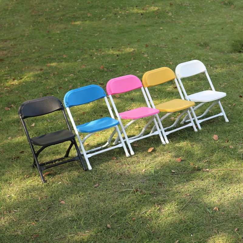 Kids Outdoor Chair - Chaise pliante en acier et plastique