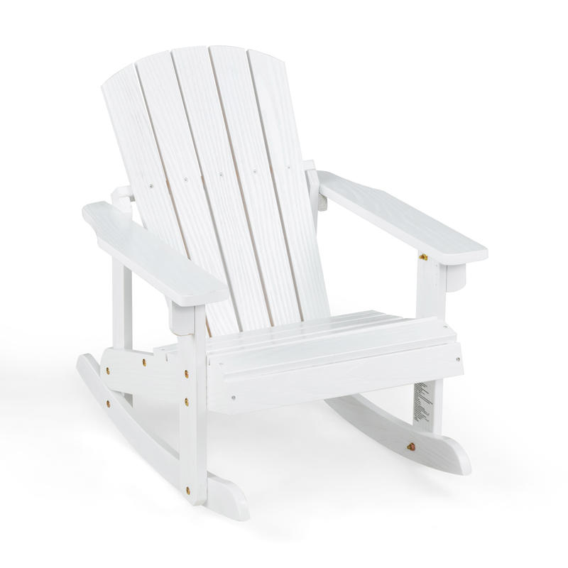 Kids Outdoor Adirondack Chair - Chaise à bascule Adirondack en bois