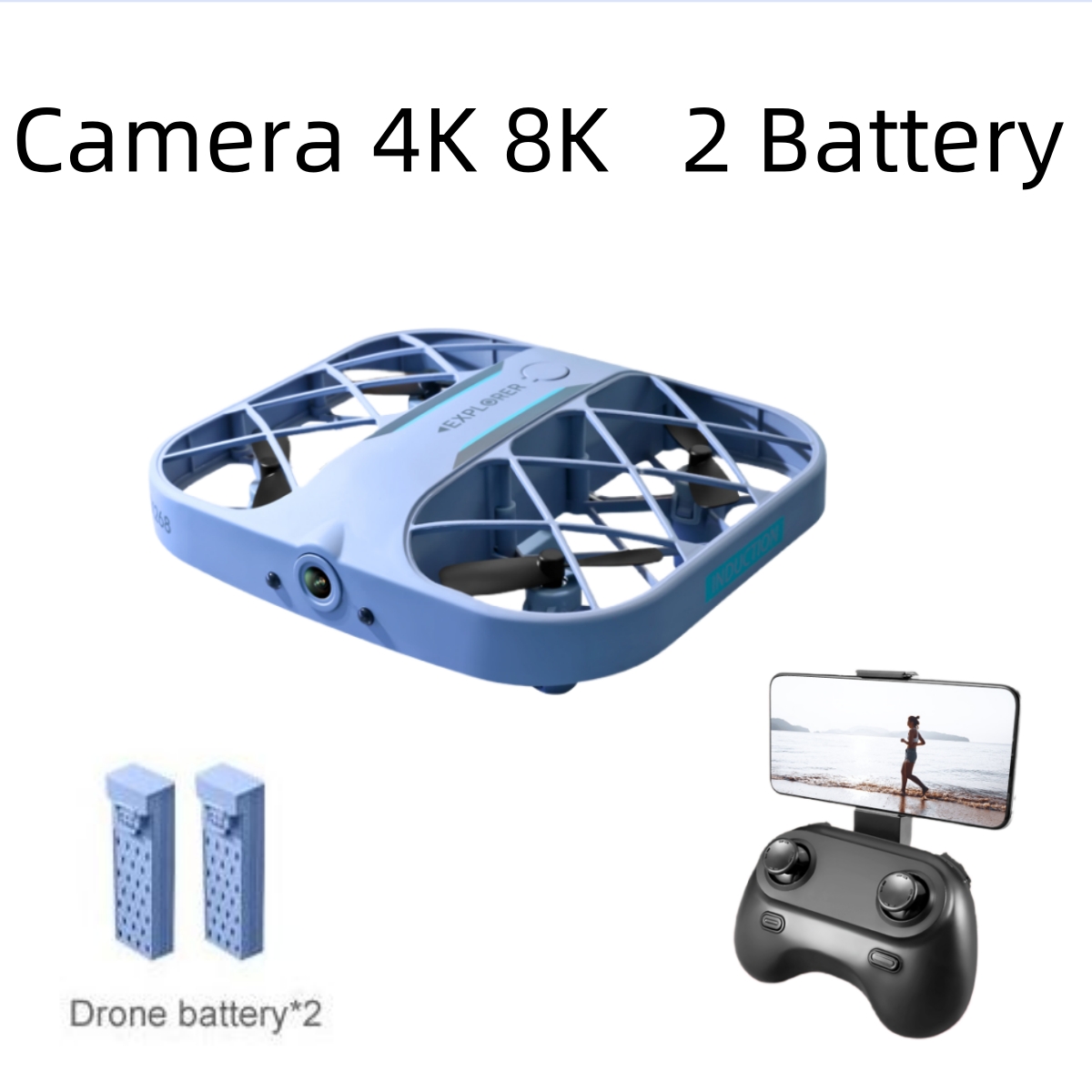 Kids Outdoor Toy Storage - JJRC H107 FPV RC Drone avec