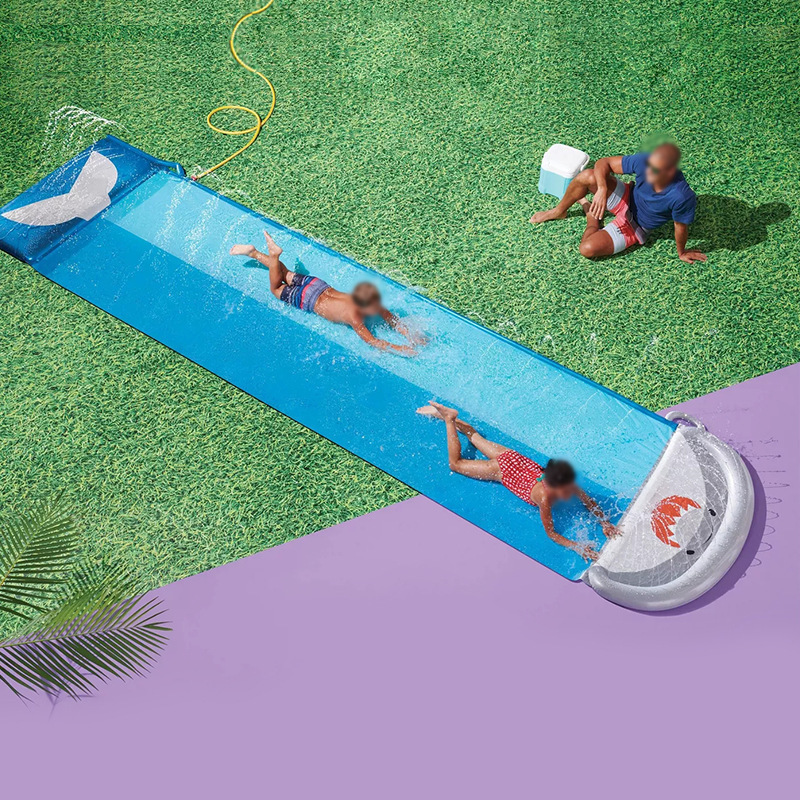 Toboggan aquatique gonflable e - Kids Outdoor Garden Toys avis et prix