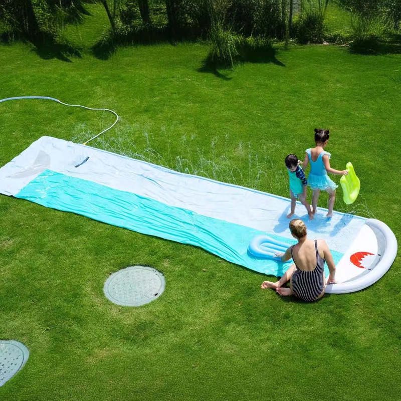 Toboggan aquatique gonflable e - Kids Outdoor Garden Toys avis et prix