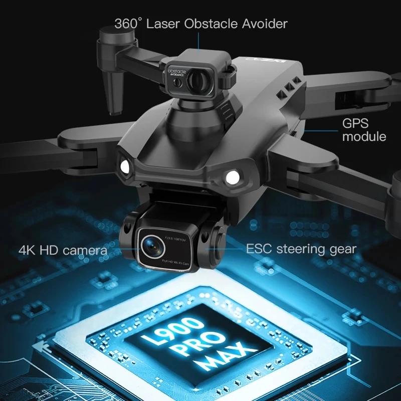 Drone GPS L900 Pro MAX 4K prof - Kids Outdoor Toy Storage avis et prix