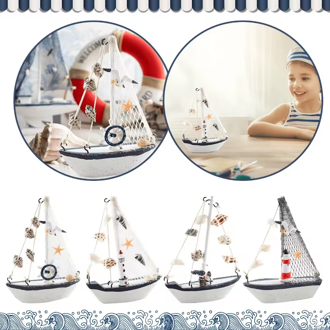 Mini bateau à voile en bois de - Kids Outdoor Chair avis et prix