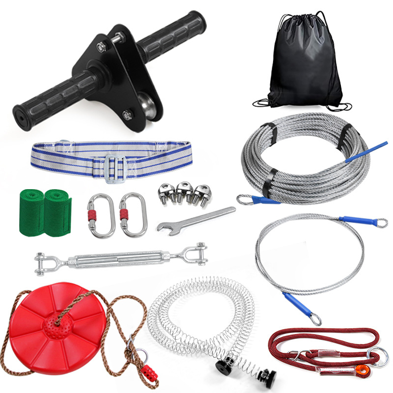 Kit de tyrolienne DIY d'extéri - Kids Outdoor Zipline avis et prix