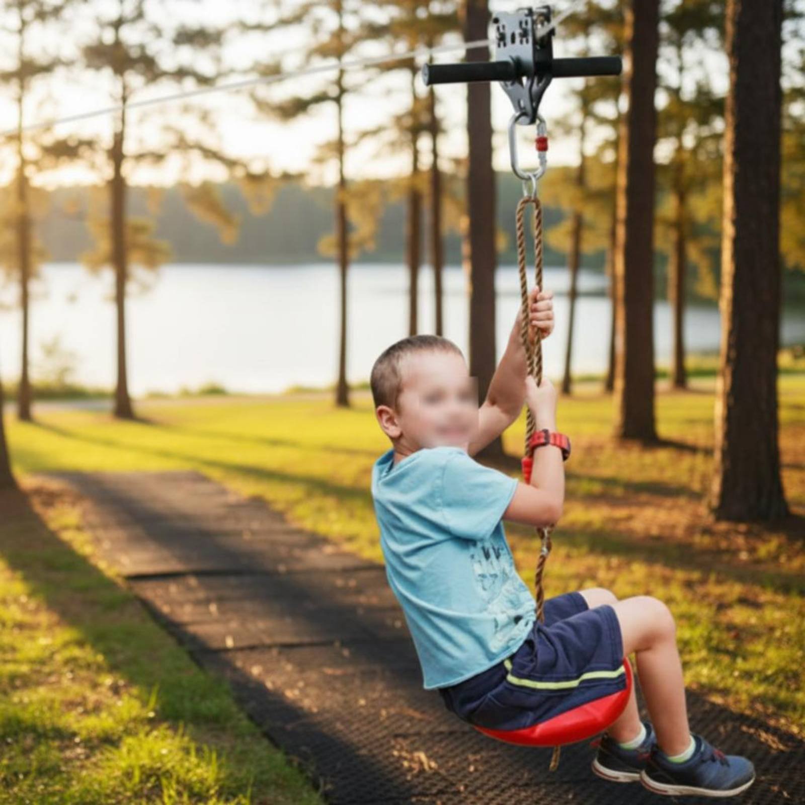 Kit de poulie de zipline pour  - Kids Outdoor Zipline avis et prix