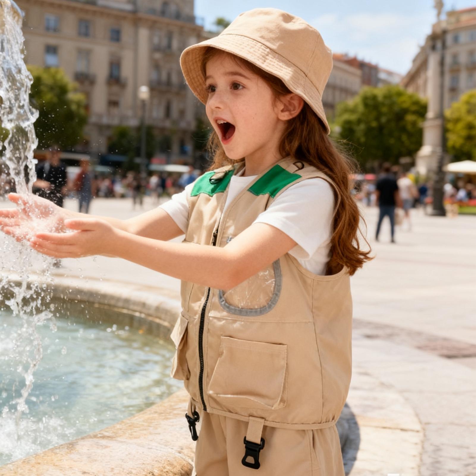 Ensemble chapeau et gilet d'ex - Kids Outdoor Umbrella avis et prix