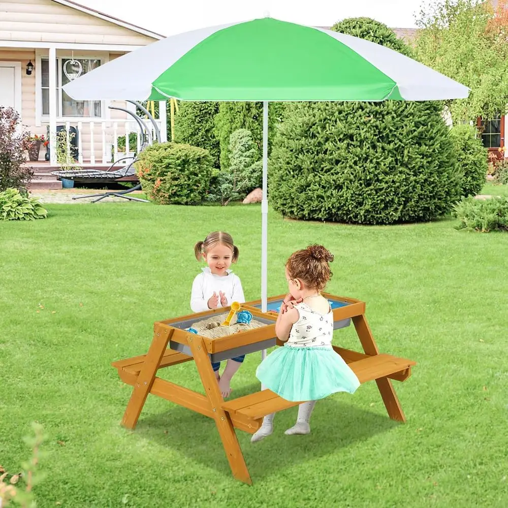 Table de pique-nique pour enfa - Kids Outdoor Umbrella For Table avis et prix