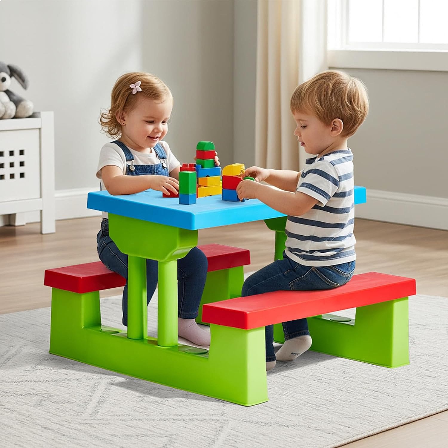 Table de pique-nique pour enfa - Kids Outdoor Umbrella For Table avis et prix