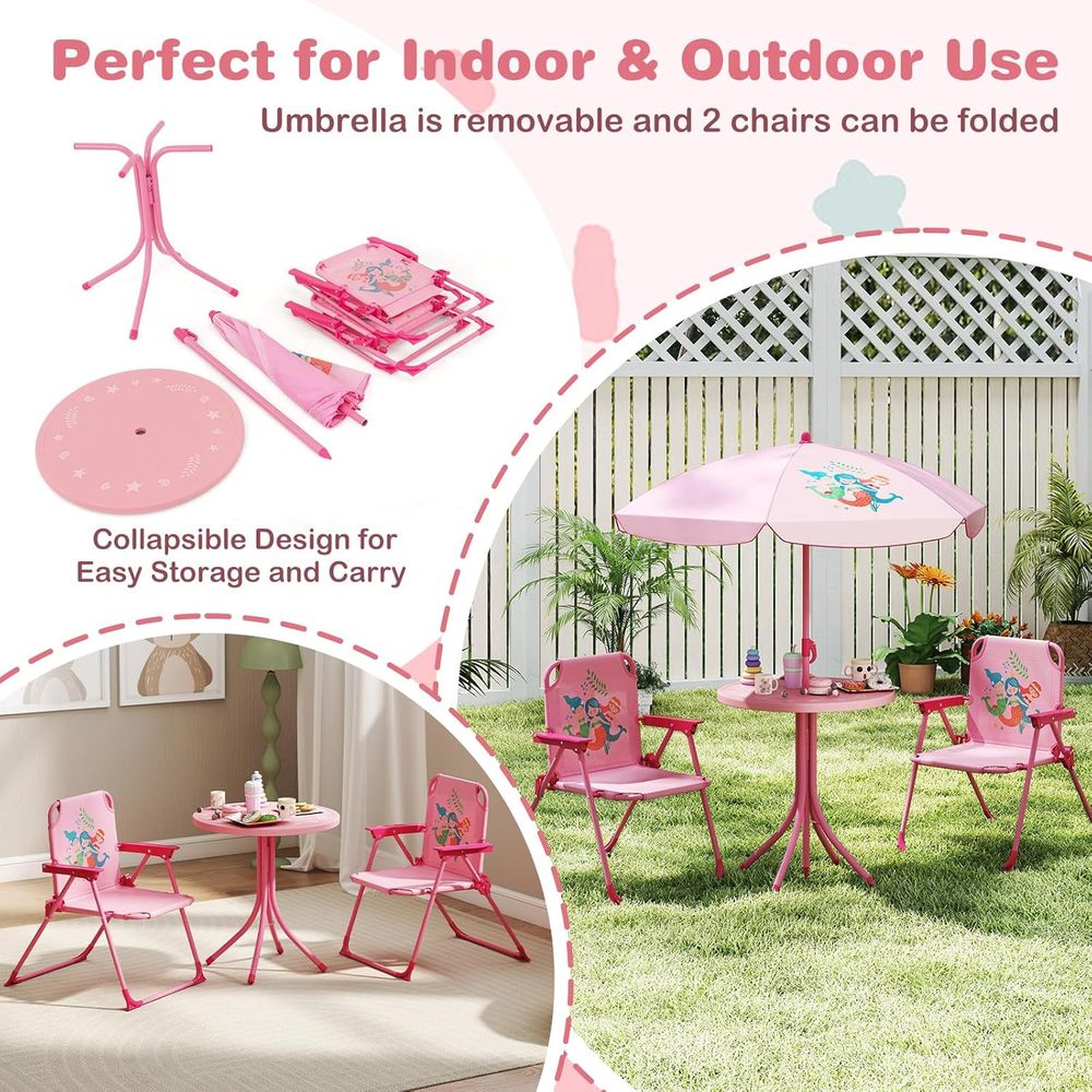 Table de pique-nique pour enfa - Kids Outdoor Umbrella For Table avis et prix