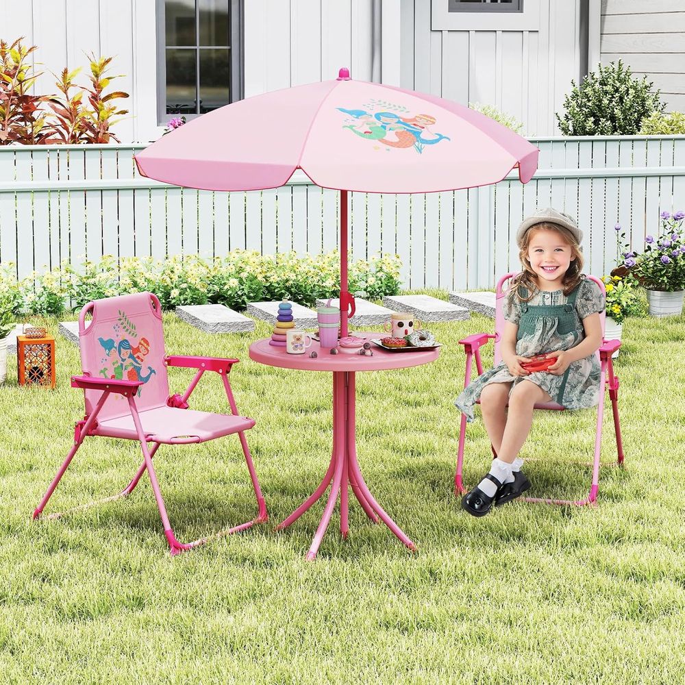 Table de pique-nique pour enfa - Kids Outdoor Umbrella For Table avis et prix