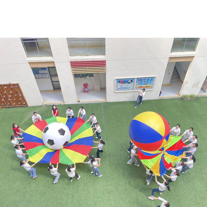 Parachute arc-en-ciel pour enf - Kids Outdoor Umbrella avis et prix