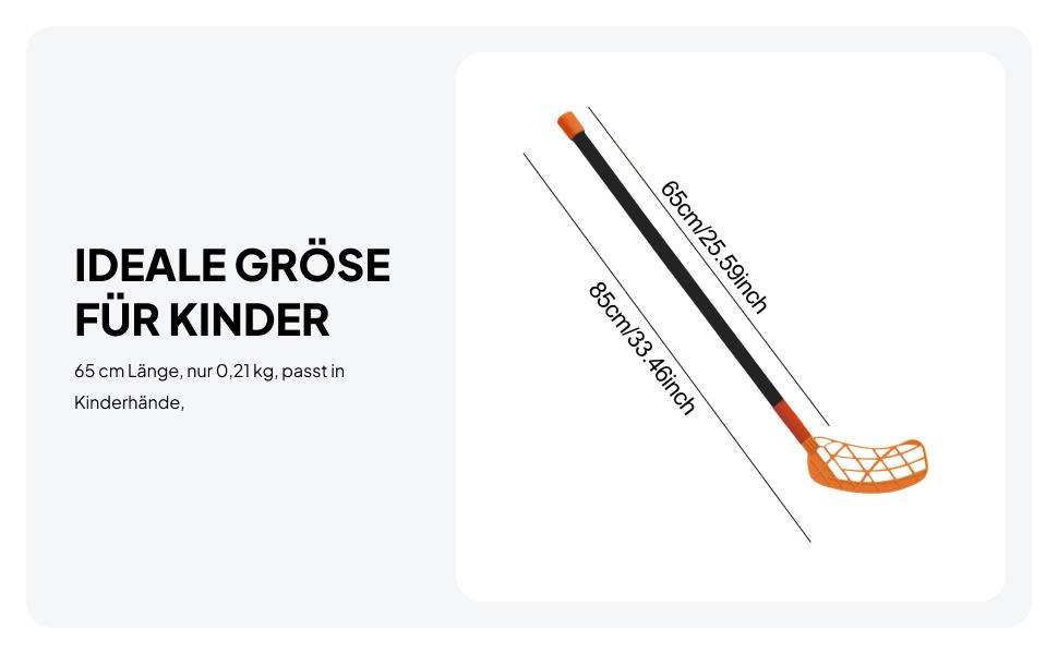 Bâton de Floorball, bâton de h - Kids Outdoor Hockey Sticks avis et prix