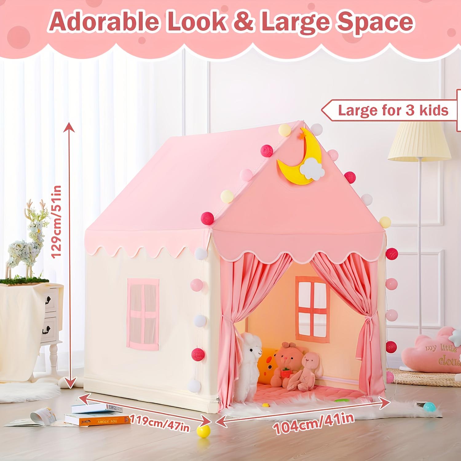 Grande tente de jeu château ro - Kids Outdoor Hideout avis et prix