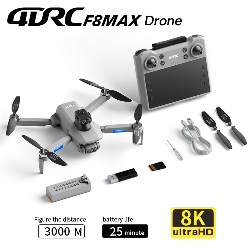 Drone GPS F8 MAX, caméra profe - Kids Outdoor Toy Storage avis et prix