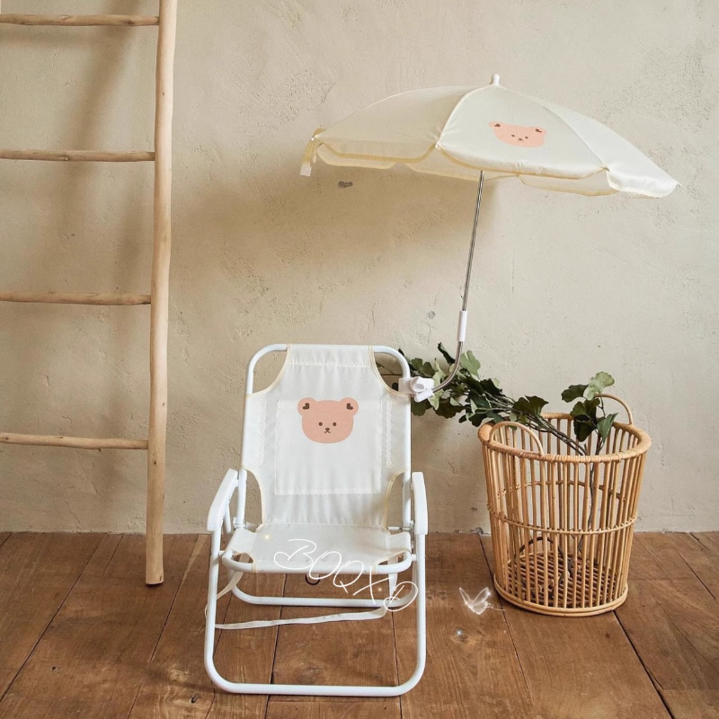 Chaise longue pour enfants, mo - Kids Outdoor Lounge Chair With Umbrella avis et prix