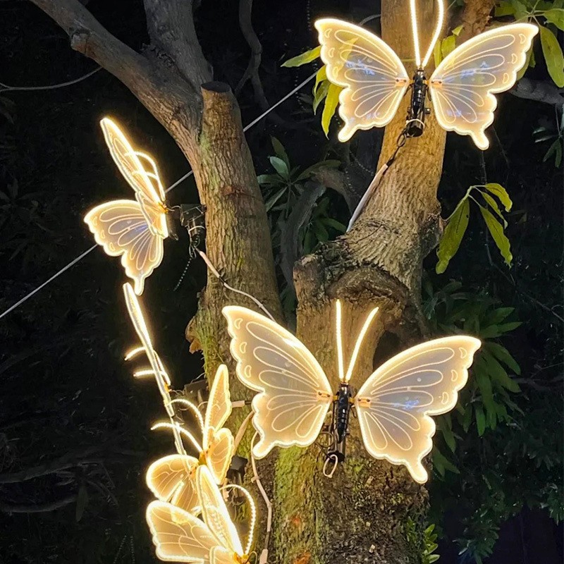Lampes LED Papillon Réalistes  - Kids Outdoor Movie Night avis et prix