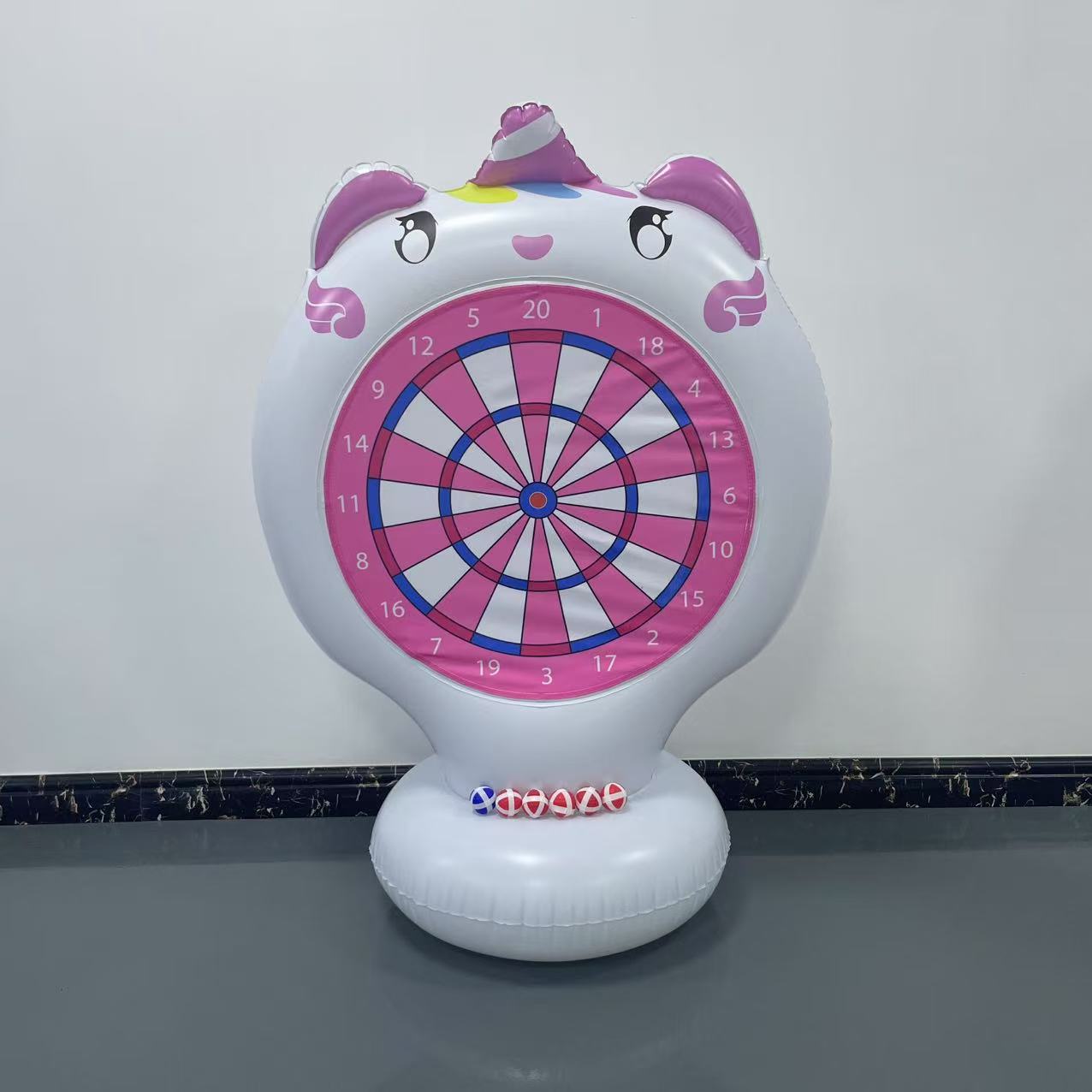 Jeu de lancer licorne gonflabl - Kids Outdoor Garden Toys avis et prix