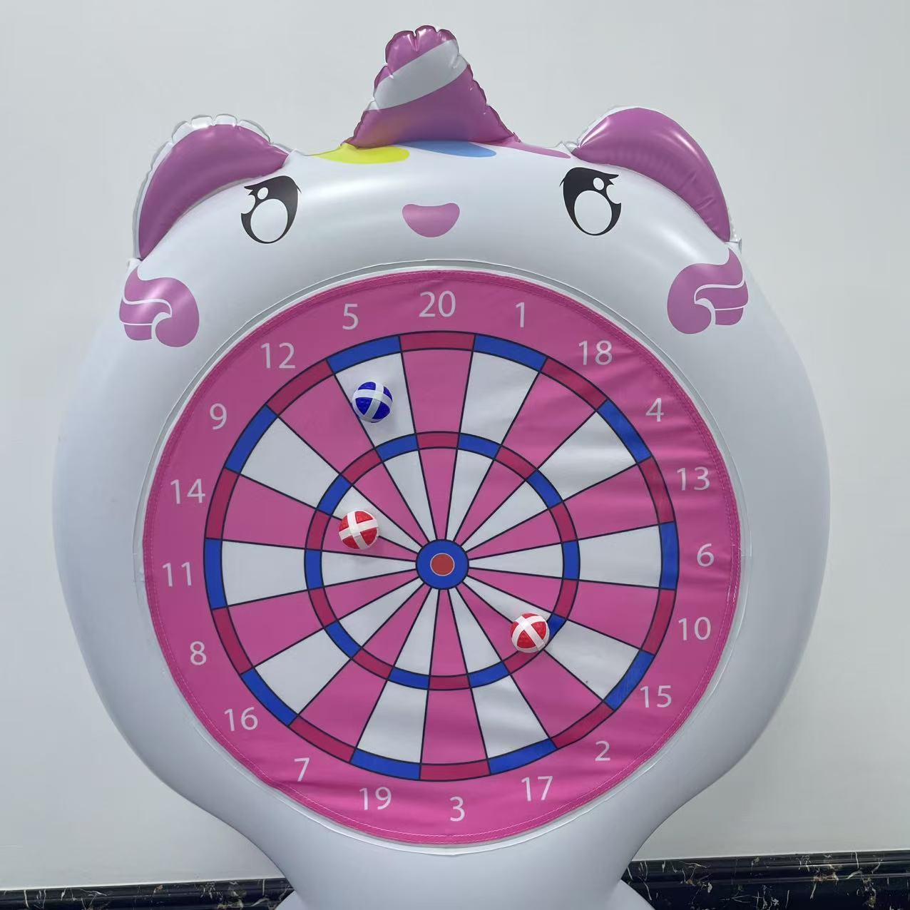 Jeu de lancer licorne gonflabl - Kids Outdoor Garden Toys avis et prix