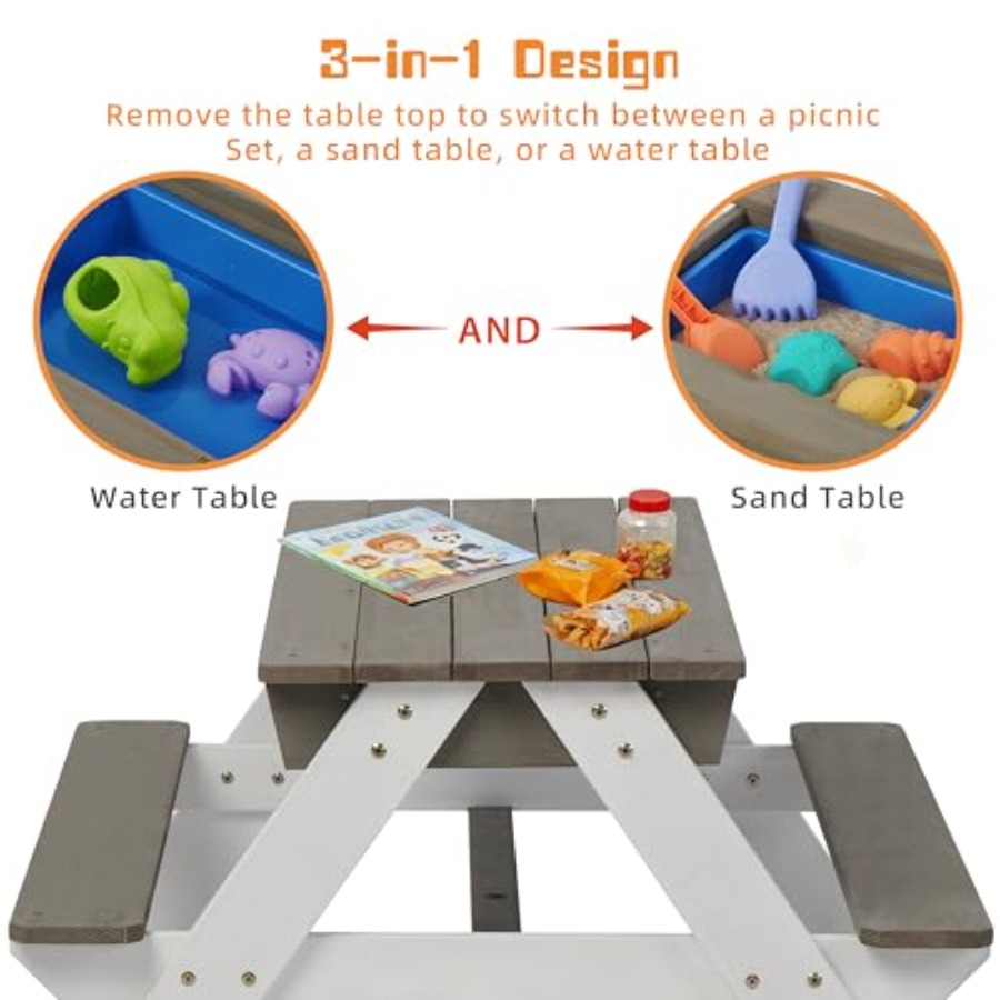Table de pique-nique d'extérie - Kids Outdoor Umbrella For Table avis et prix