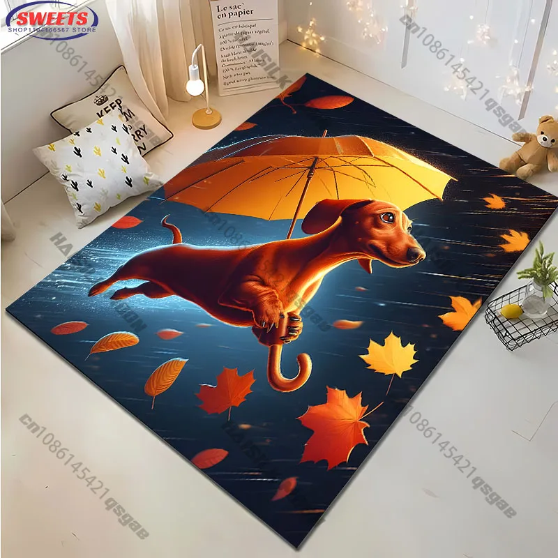 Tapis imprimé thème parapluie  - Kids Outdoor Umbrella avis et prix
