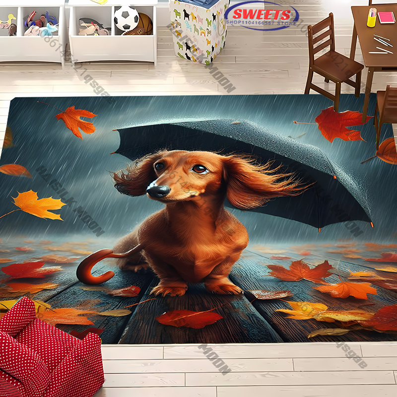 Tapis imprimé thème parapluie  - Kids Outdoor Umbrella avis et prix